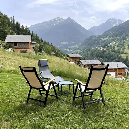 Cozy Anniviers With Fireplace And View Vissoie